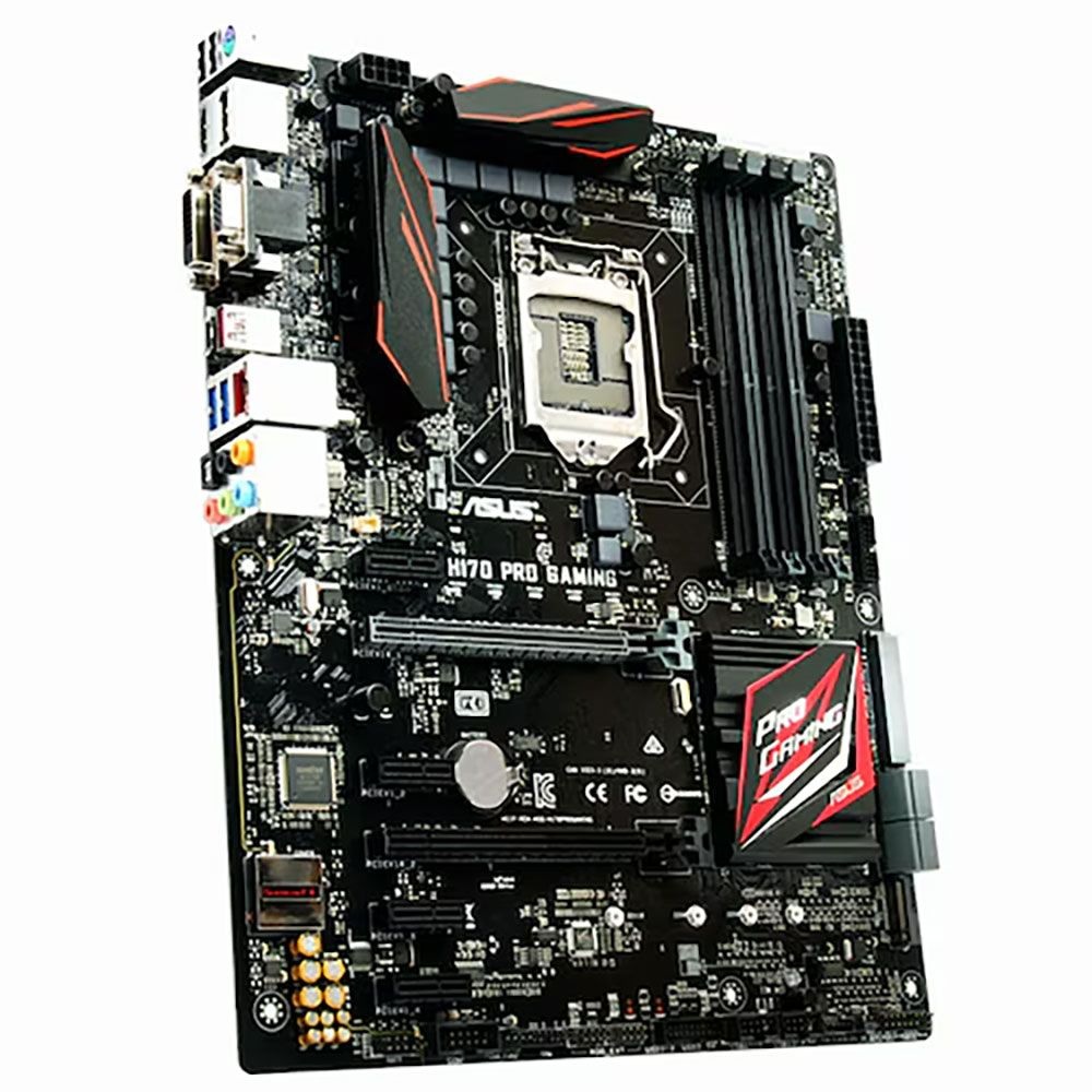 ASUS <b>H170</b> PRO GAMING ATX 1151 소켓 6세대 7세대 메인보드 백패널 포함