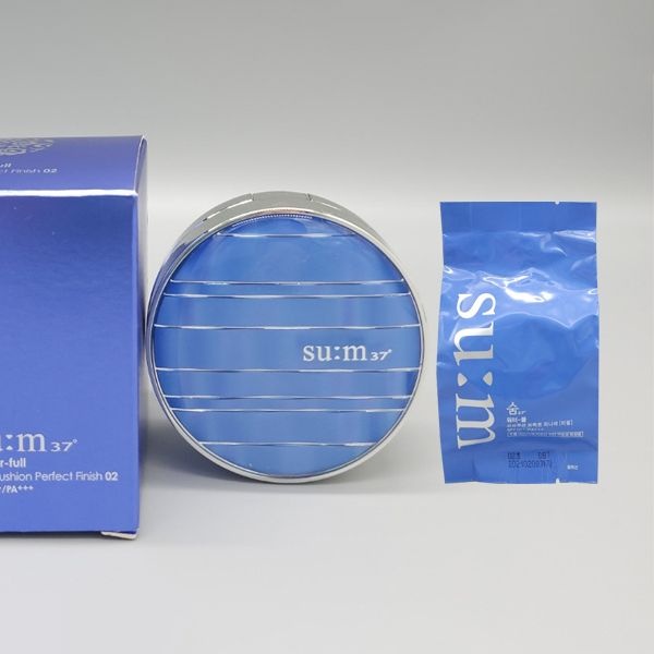 숨37도 워터풀 CC쿠션 퍼펙트 피니쉬 15g (본품+리필 1개)