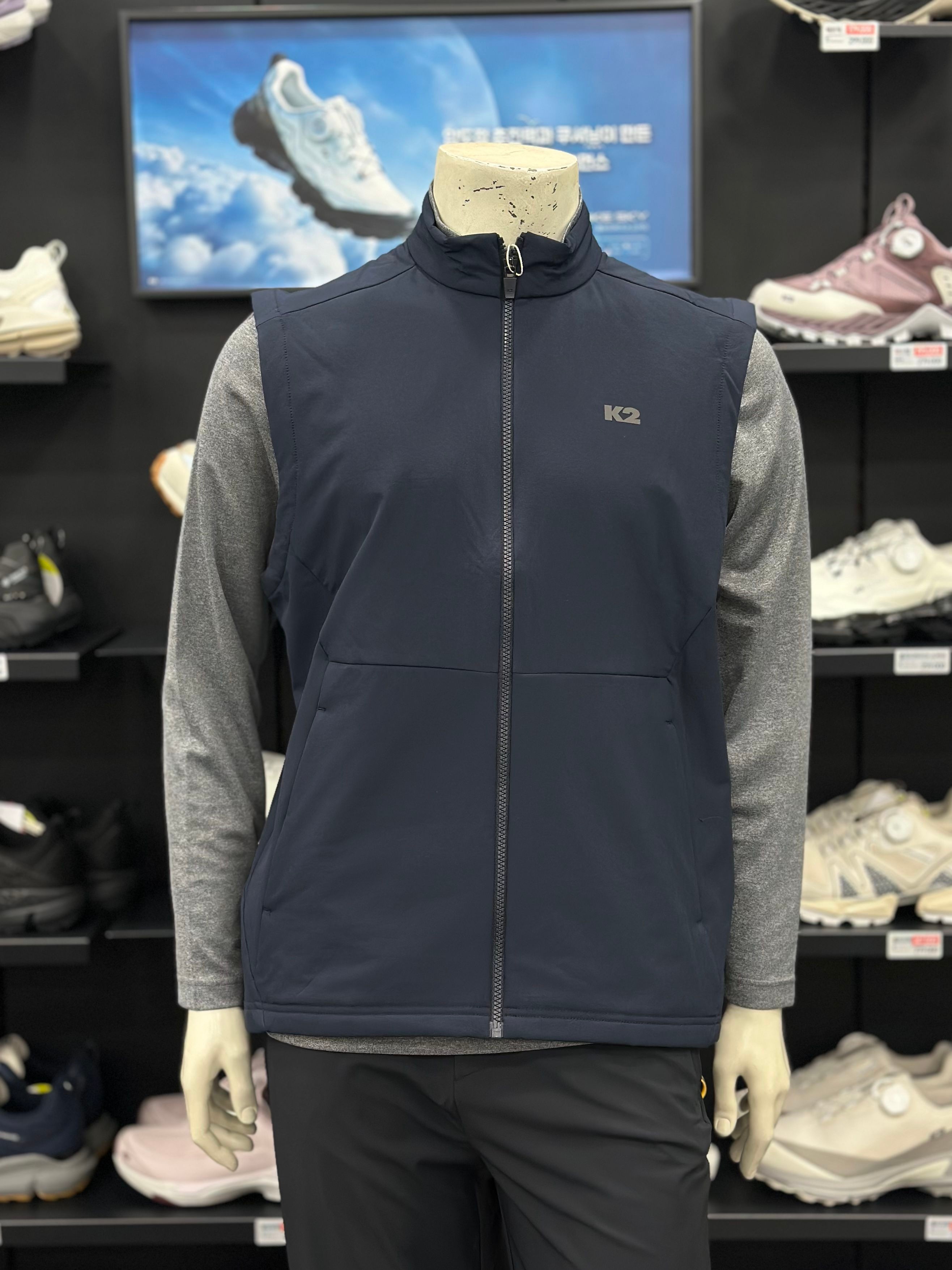 K2 조끼 남성 KMU26697 등산의류 아웃도어 마운틴 트레이닝 베스트 698963