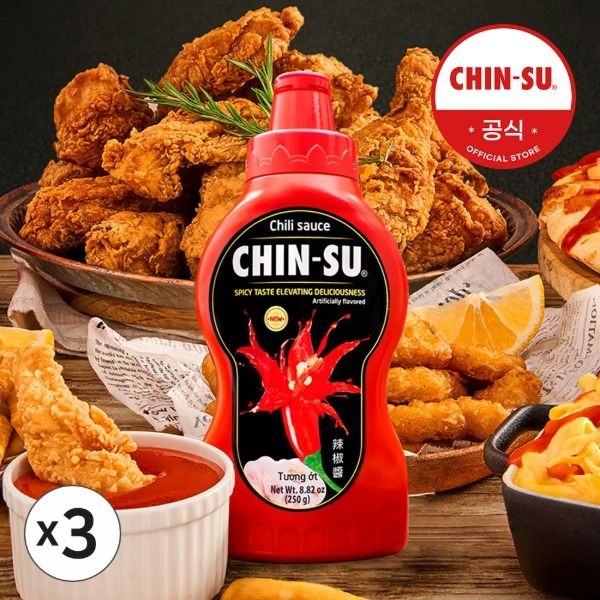 [무료배송] 친수 오리지널 칠리소스 250g x 3개