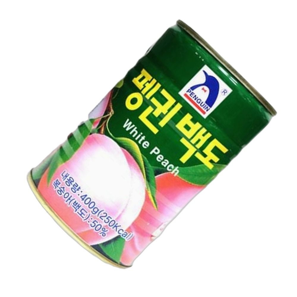 펭귄 펭귄 간편요리 백도 농산물 400g 1개 주방필수 한끼식사 캔반찬 식재료 가정용 간편한