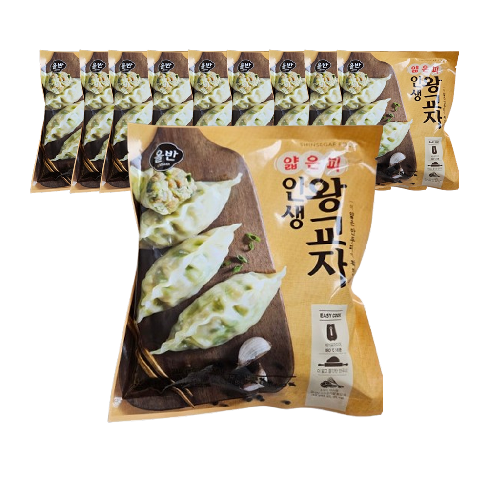 세린식품 올반 얇은피 인생 왕교자 210g 10개