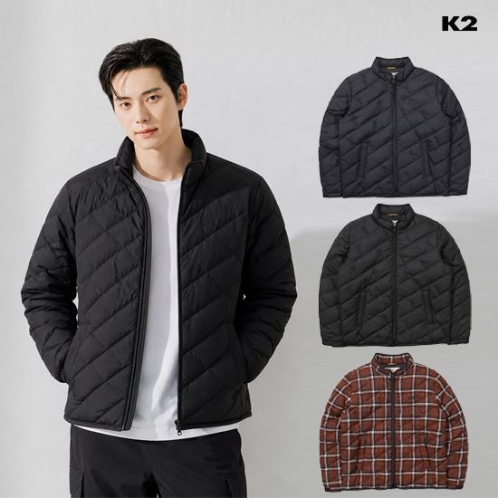 [롯데온] K2 남성 경량 구스다운 실크스타 (86,240원/무료) | 롯데온