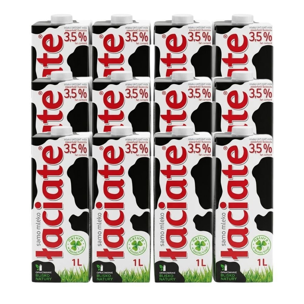 와치아테 수입멸균우유 3.5% 1L 12입