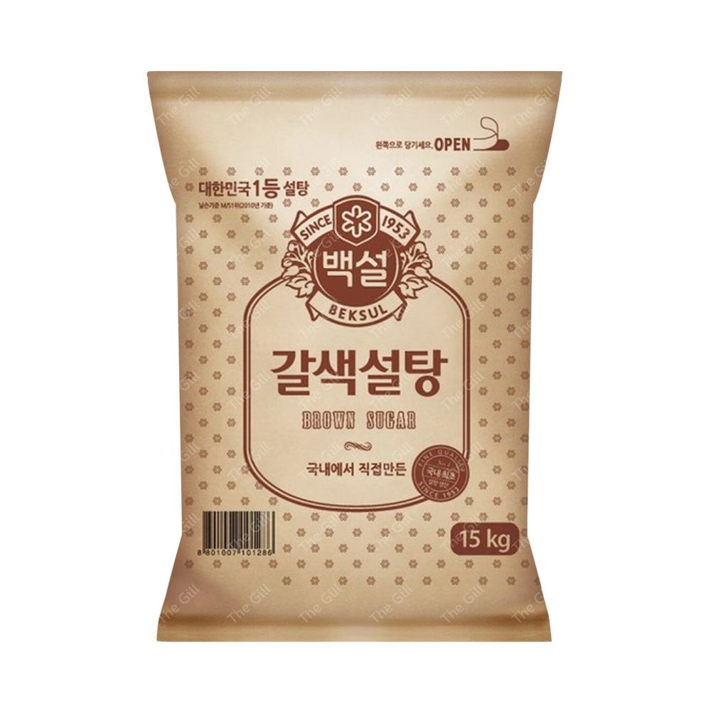 CJ CJ제일제당 업소용 벌크 대용량 식자재 CJ 백설 갈색설탕 15kg