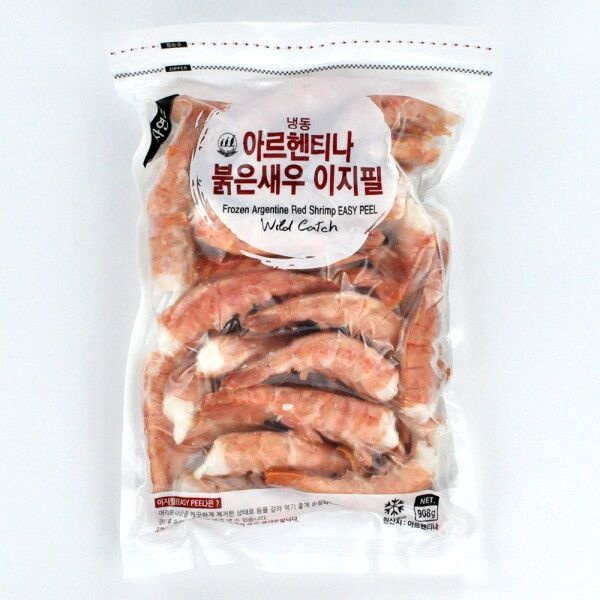 [해핑몰] 코스트코 냉동 아르헨티나 자연산 붉은새우 이지필 908g