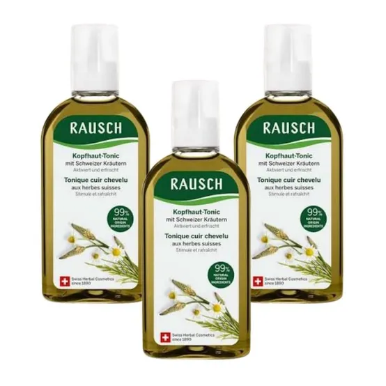 라우쉬 스위스 허벌 헤어토닉 200ml 3개세트 스위스 헤어토닉 RAUSCH