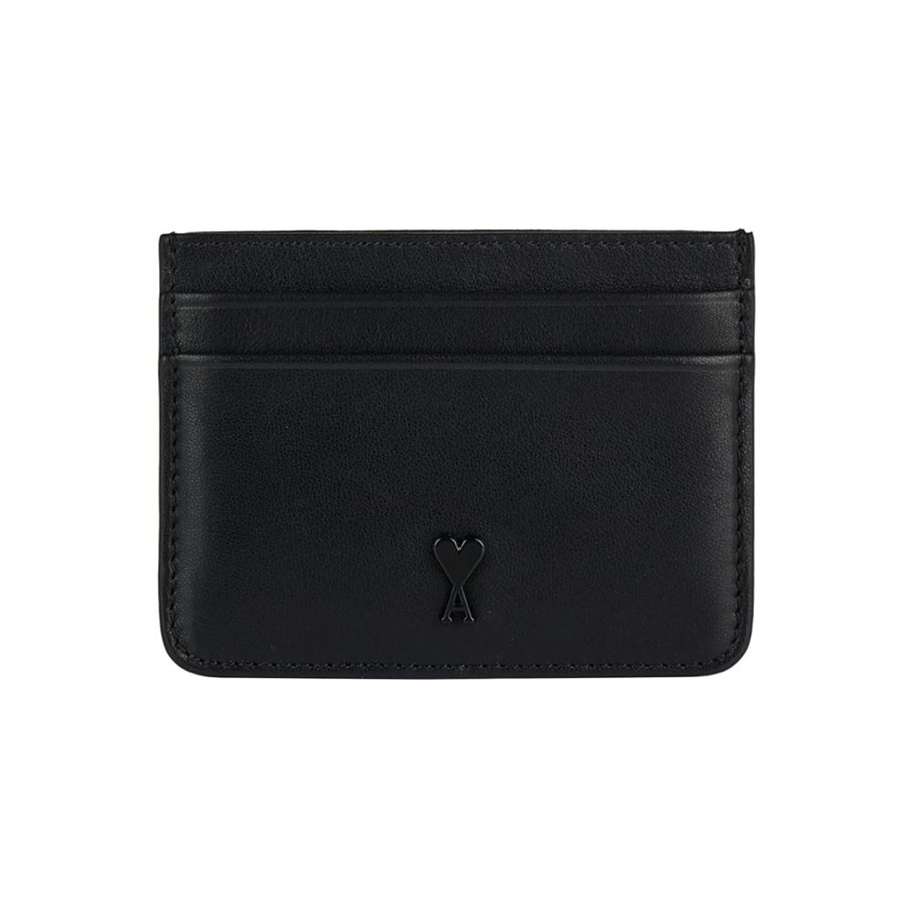 26SS 하트 로고 카드지갑 블랙 USL702 AL0138 001