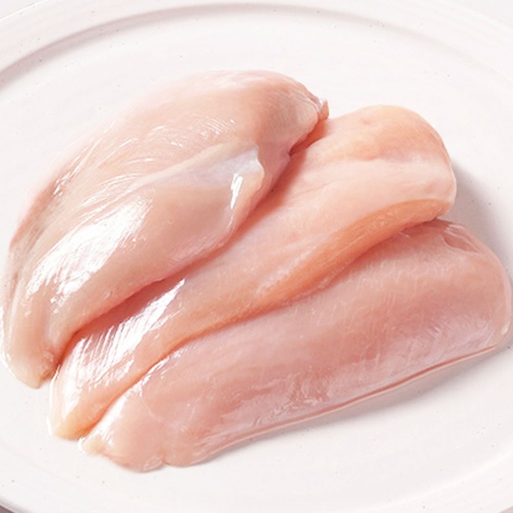 닭심보감 국내산 무염지 안얼린 생 닭가슴살 10kg (1kgX10팩)