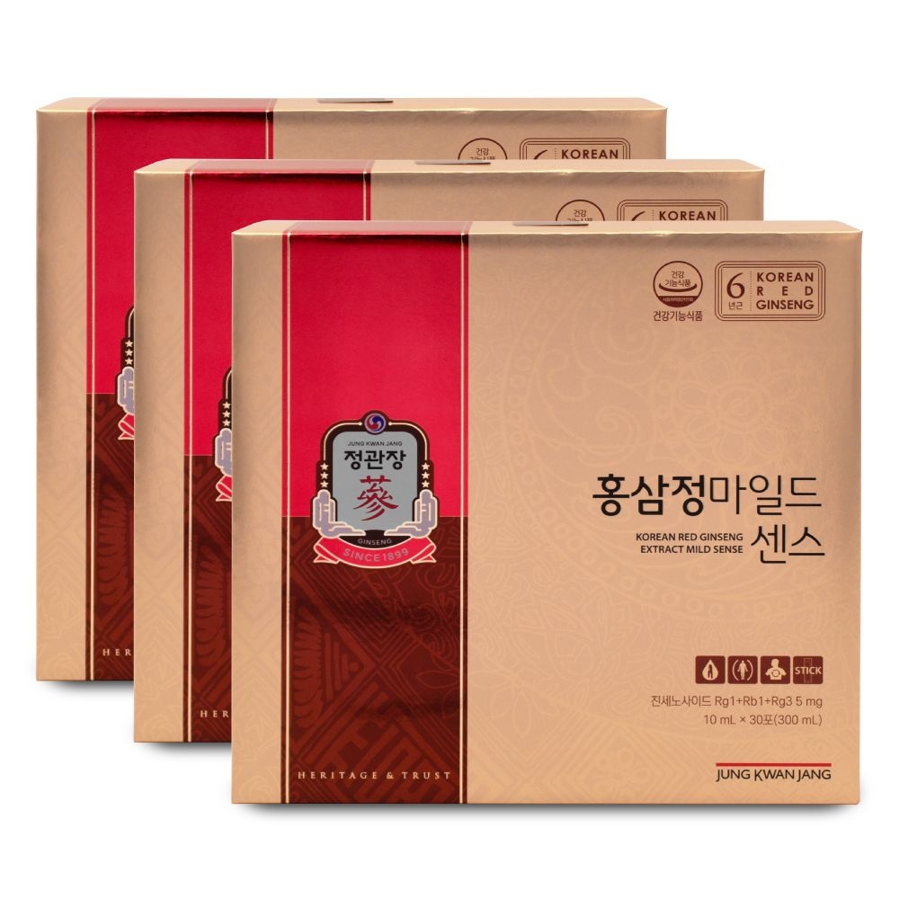홍삼정 마일드 센스 10ml x 30포 X 3박스 I