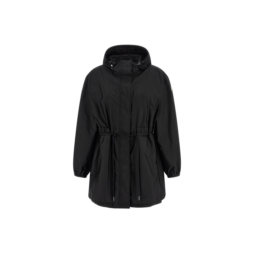 26FW 웨트 WETEAU 로고 패치 후드자켓 블랙 1A001 35 539ZD 999