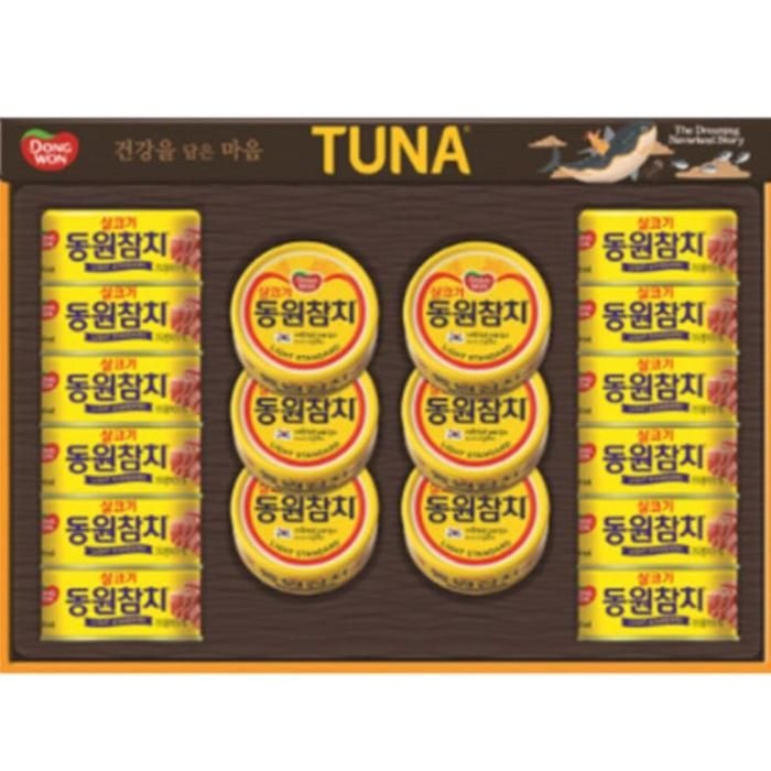 [(주)동원에프엔비] 동원참치 선물세트 T18호 3세트 명절선물