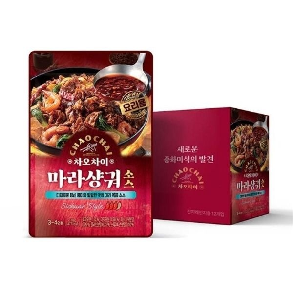 샘표 차오차이 마라 샹궈소스 110g 12개