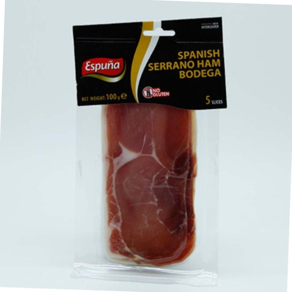 에스뿌냐 하몽 세라노 슬라이스 100g 스페인 생햄 와인안주 홈파티 샤퀴테리 홈파티음식