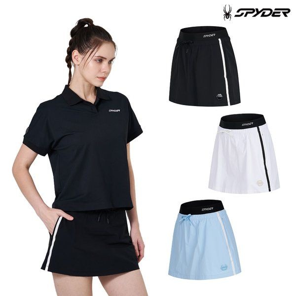 스파이더 여성 프로웹쿨 스커트 SPKMCNSK351W J4K9L2M5 F7G2H9J4 (BLK)