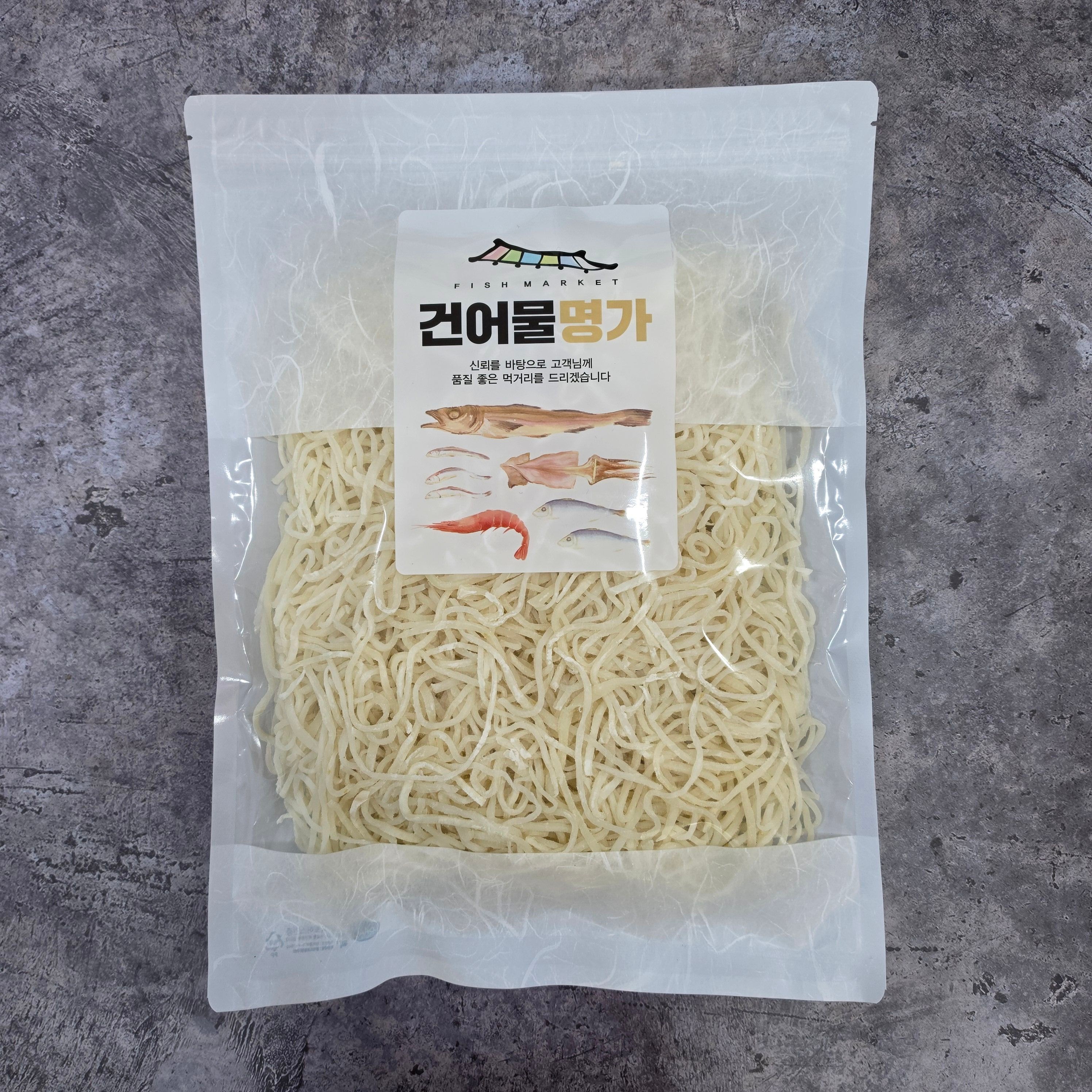 국내가공 백진미채 1kg / 아이스박스포장