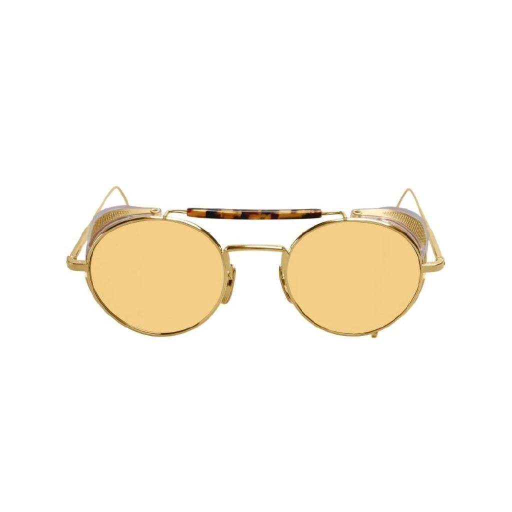 Thom Browne Eyewear [해외] Thom Browne Eyewear 20th 애니버서리 에디션 라운드 선글라스 UES001LG0003