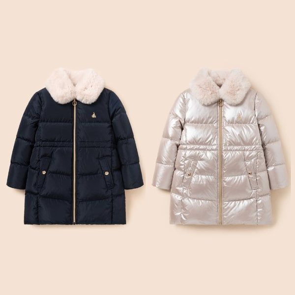 빈폴키즈 [빈폴 BEANPOLE KIDS 25FW 여아 샤이니 덕자켓 롱패딩 (2종 택1) 2종-택1 407159