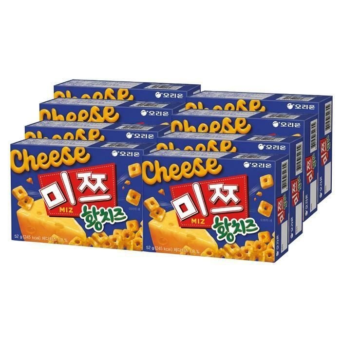 (현대Hmall) 오리온제과 미쯔 황치즈 52g x 8개