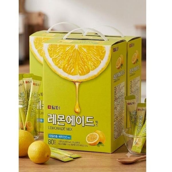 담터 레몬에이드 80입 2+1 총3개 자일리톨 비타민C함유 한국 아이...