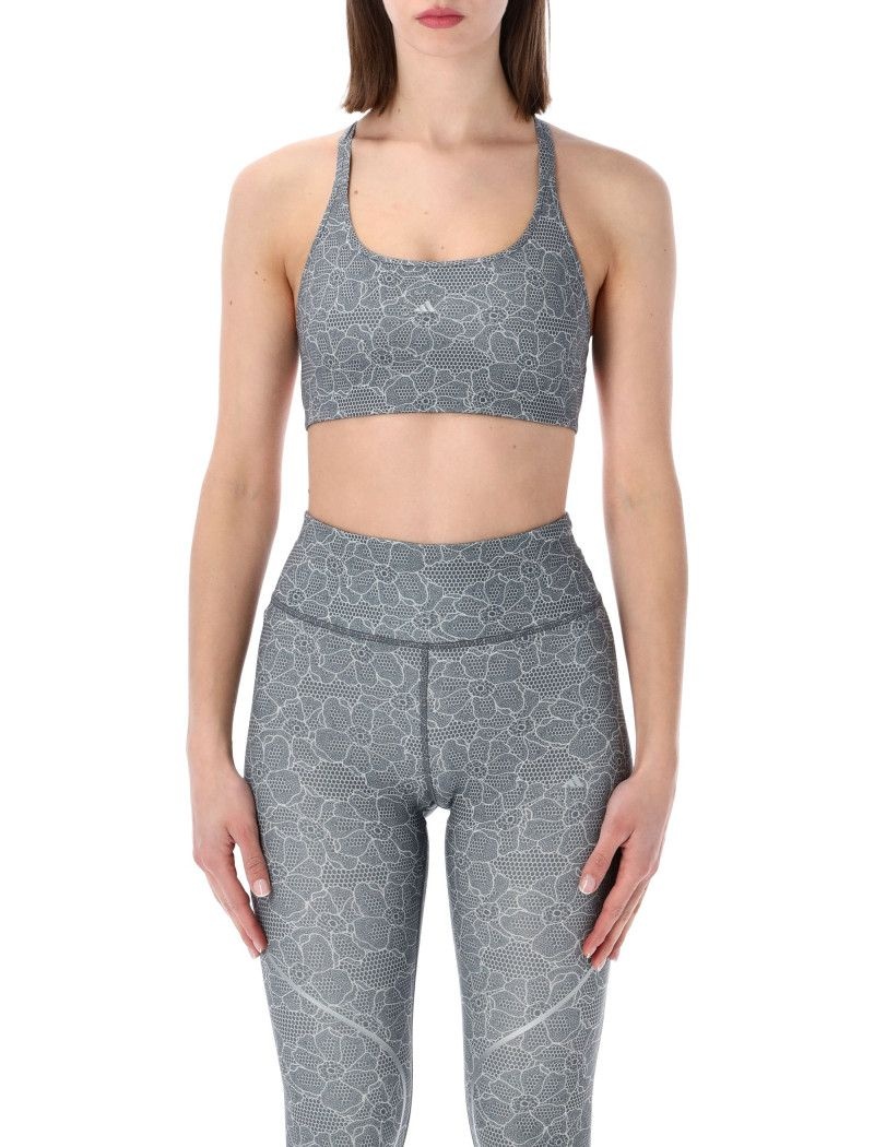 아디다스 26SS Adidas adidas by 스텔라 매카트니 프린트 미니 crop 탑 26PJZ0631ONIX