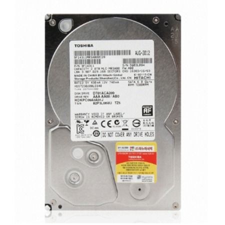 도시바 Toshiba 2TB DT01ACA200 (SATA3/7200/64M) (도시바 데스크탑 하드)