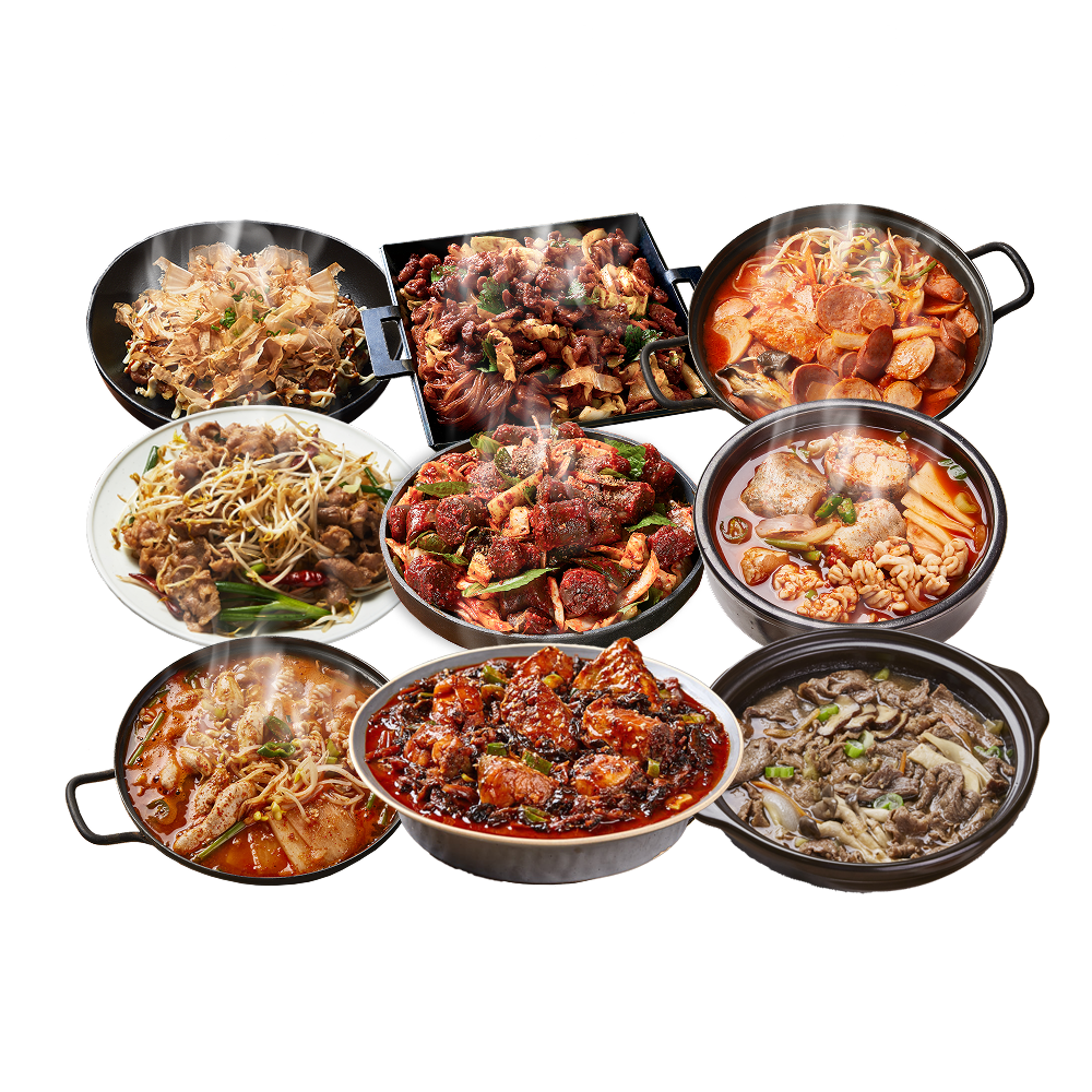 [APP전용] 쿡솜씨 밀키트 2개 골라담기 집밥 캠핑 음식 요리 (해물오꼬노미야끼)