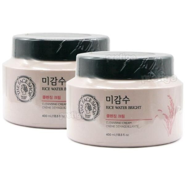 테온셀 더페이스샵 미감수 브라이트 클렌징 크림 400ml+400ml