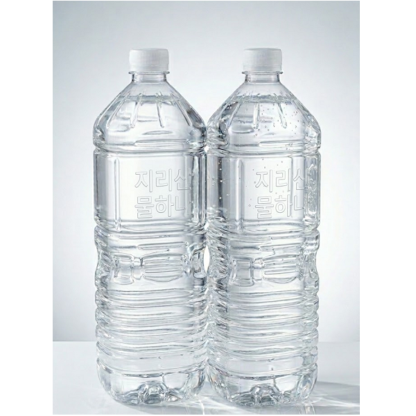 생수 지리산 물하나 무라벨 2L X 24