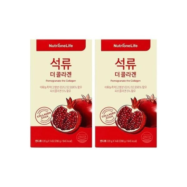 뉴트리원라이프 석류 더 콜라겐 20g x 14포 (리뉴얼) 2개 Ss