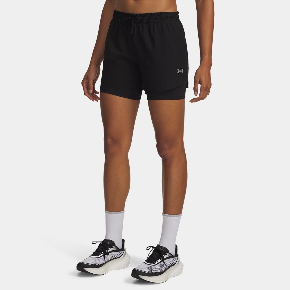 언더아머 언더아머 UNDER ARMOUR 여성 벨로시티 프로 6인치 투인원 쇼츠 6010885-008