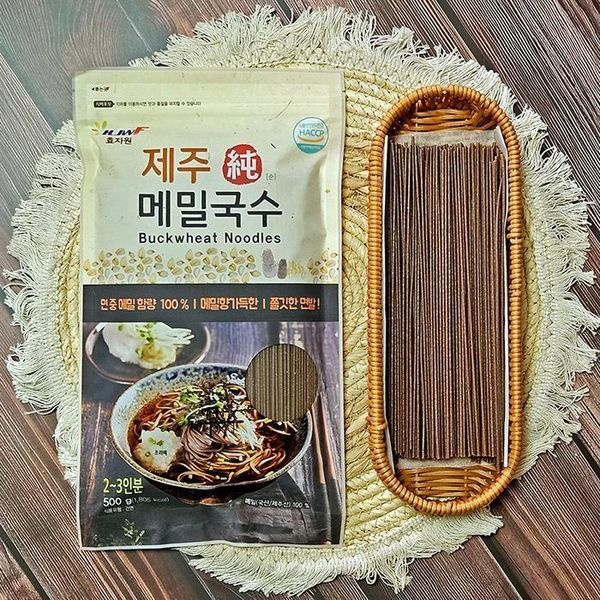sellerhub [하프클럽]제주순메밀국수 1봉 국산 100  메밀면 냉소바 온메밀국수 비빔 막국수
