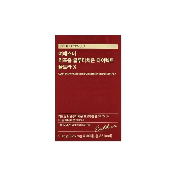 여에스더 리포좀 글루타치온 다이렉트 울트라X 325mg 30매/mjc