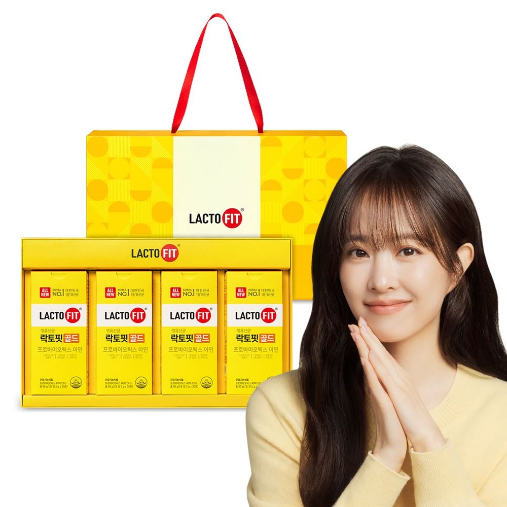 [본사직영] ALL NEW 락토핏 골드 선물세트 (총120포)