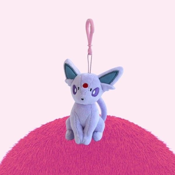 포켓몬스터 에브이 봉제인형 키링 13cm / 에브이 캐릭터 미니 봉제 키홀더 가방 걸이