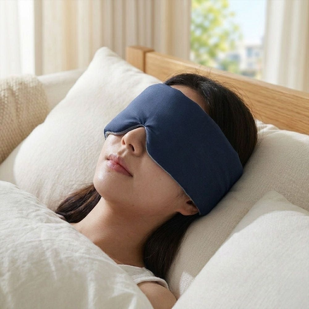 보보릴랙스 암막 수면안대 눈안대 수면장애 숙면 안구건조증