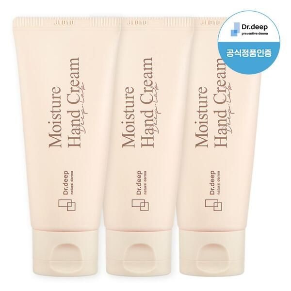 [닥터딥] 모이스처 핸드크림x3