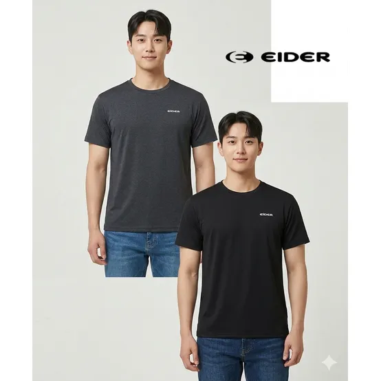 [최초가:65,000원]남성 기능성 2PACK 남성 반팔 라운드 티셔츠 DMM26292_INT