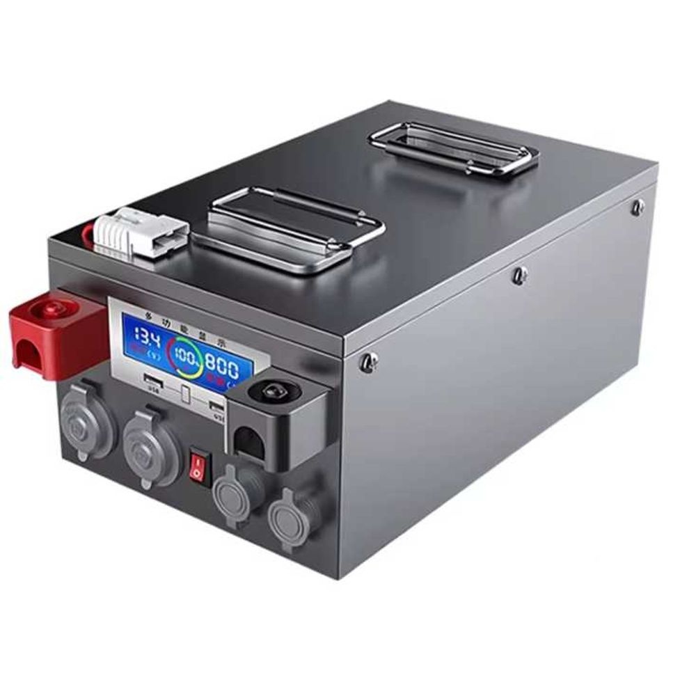 [해외] 휴대용 파워뱅크 12V 200A 실외 리튬 인산철 배터리