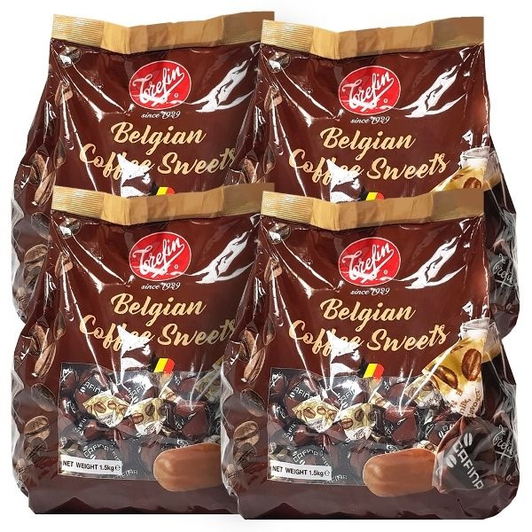 트레핀 벨기안 커피맛 스위트 캔디 1.5kg 4개