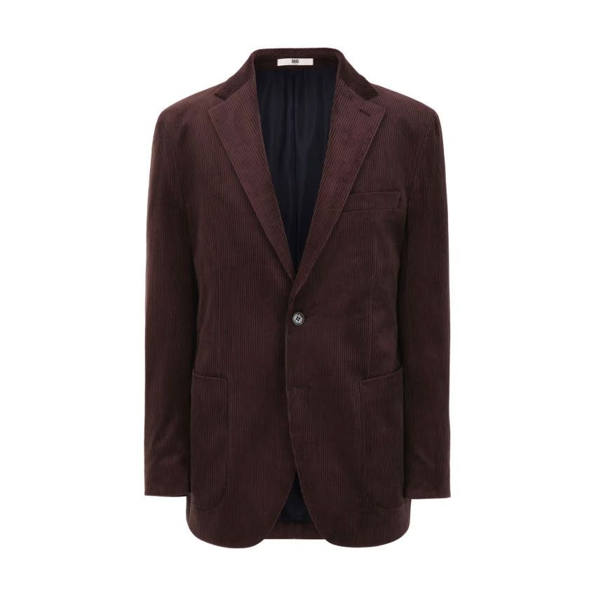 [롯데백화점] 닥스 맨 [ZEGNA] 다크 와인 울 캐시미어 혼방 캐시코 자켓(DMJA6D001D3)