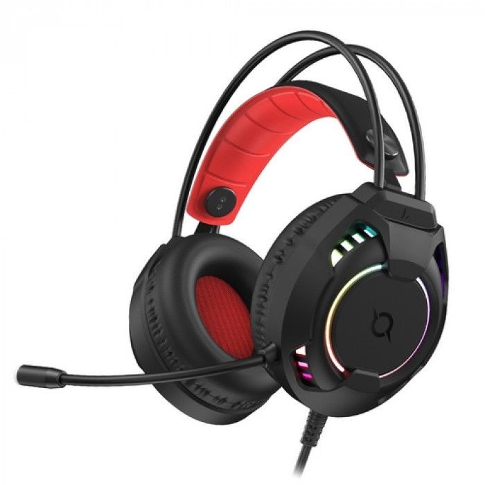 콕스 [콕스] COX V800 가상 7.1 채널 ENC RGB 진동 게이밍 헤드셋 (화이트)