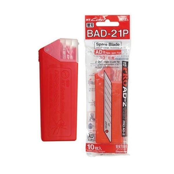 (현대Hmall) 아트박스/한가람문구 NT BAD-21P 소형 커터날(30도칼날)