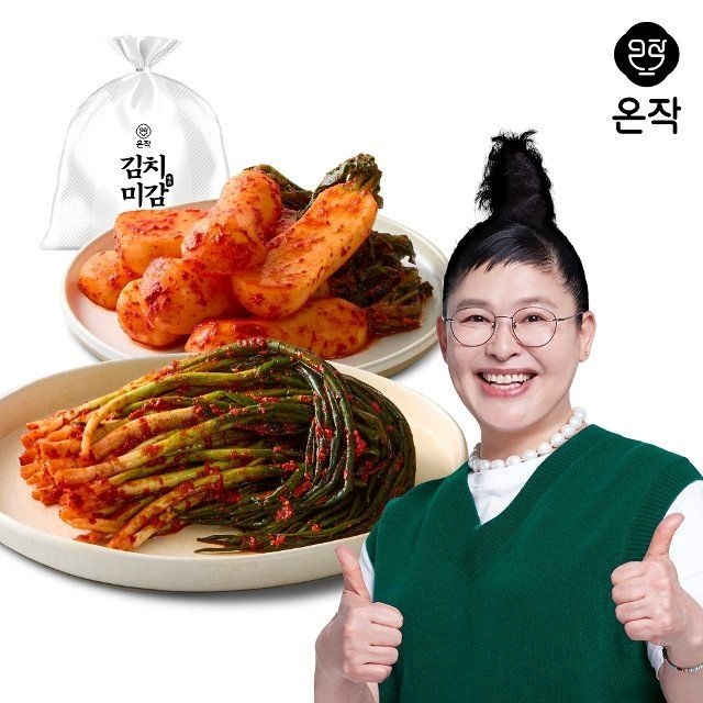온작 [온작] 이영자 파김치 1kg+알타리 총각김치 1kg(총2kg)