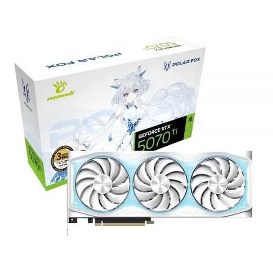MANLi 지포스 RTX 5070 Ti Polar Fox OC D7 16GB 대원씨티에스
