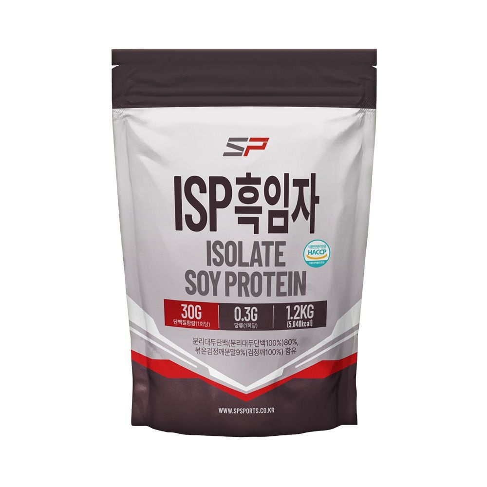 성풍양행  SP스포츠 ISP 분리대두단백 흑임자 1.2kg