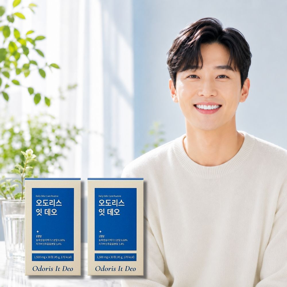 오도리스잇데오 솔직후기 효능 스페르미딘 30정, 2개