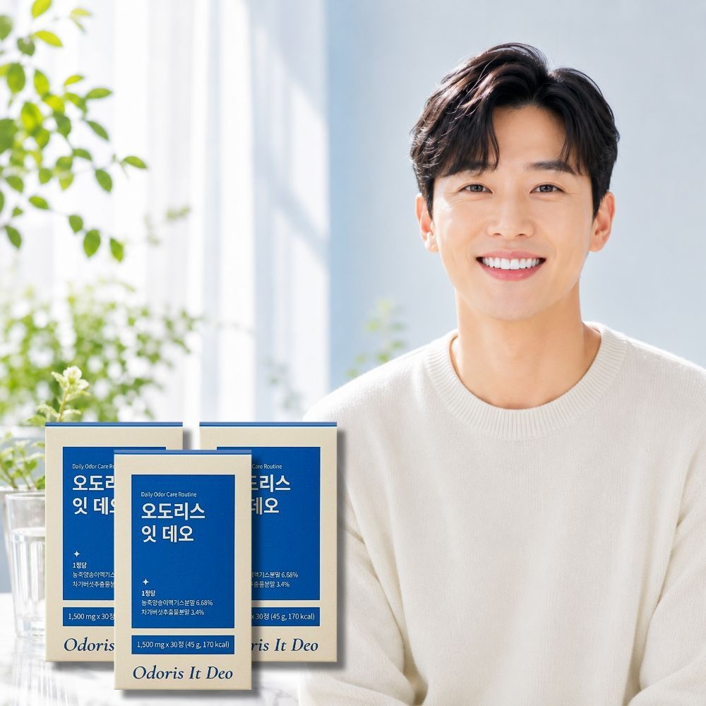 오도리스잇데오 솔직후기 효능 스페르미딘 30정, 3개