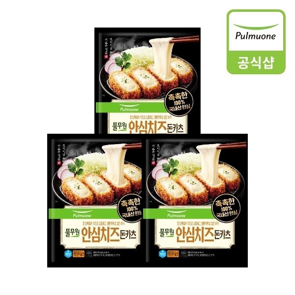 [풀무원] 안심치즈돈카츠 (350g)X3개