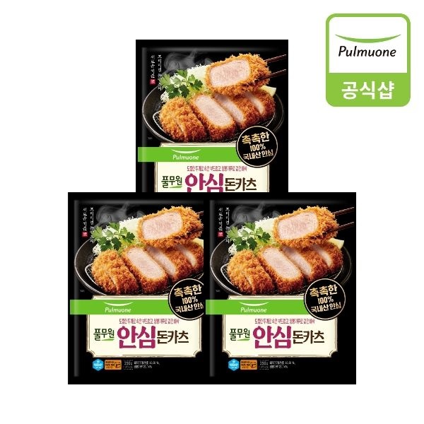 [풀무원] 안심돈카츠 (350g)X3개